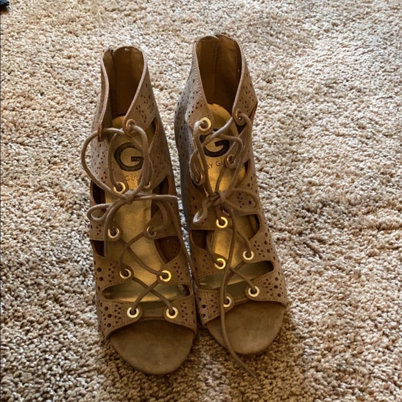 Open Toe Booties - Picture 2 of 7